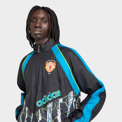 Adidas Manchester United Fc 90 Erkek Siyah Ceket