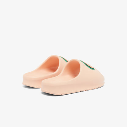Lacoste Croco 2.0 Evo Kadın Pembe Terlik