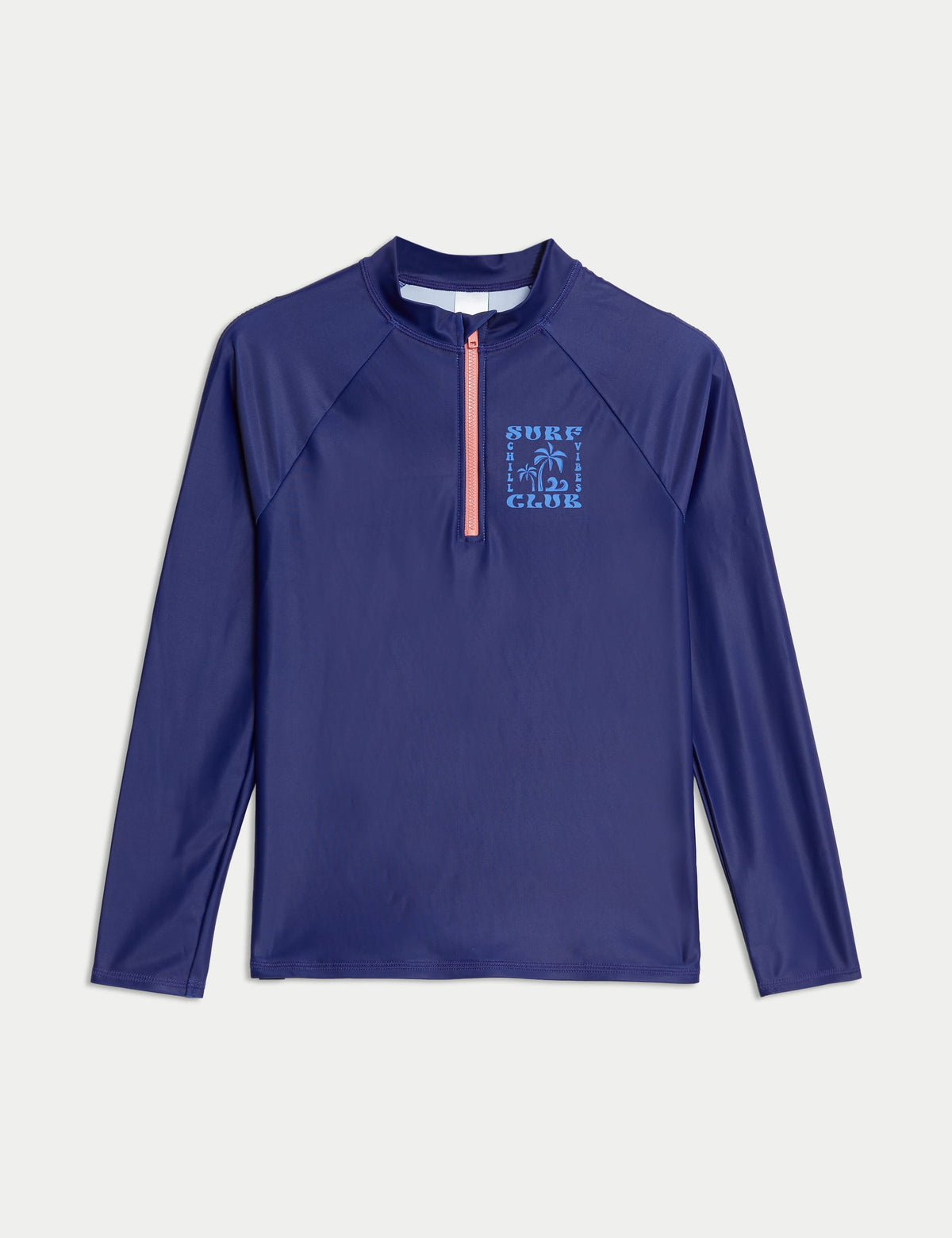 Fermuarlı Uzun Kollu T-shirt