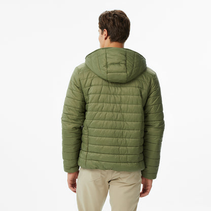 Nautica Erkek Yeşil Regular Fit Çift Taraflı Mont