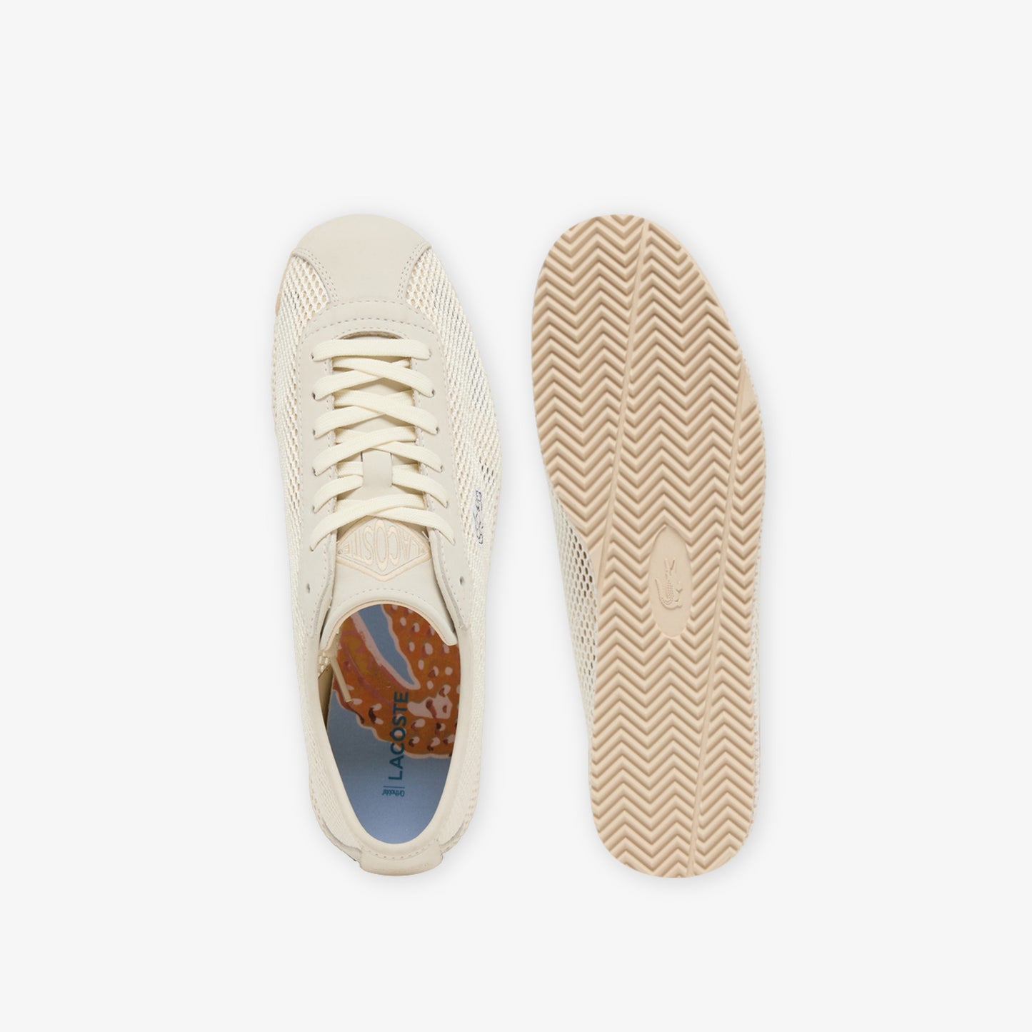 Lacoste Club-low Erkek Krem Spor Ayakkabı