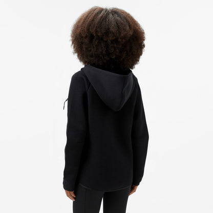 Nike Sportswear Tech Fleece Windrunner Kadın Siyah Sweatshirt