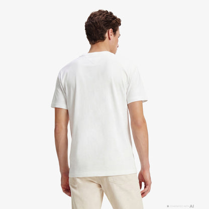 Tommy Hilfiger Brand Love Graphic Erkek Beyaz T-shirt