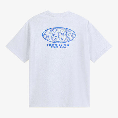 Vans World Tour Loose Erkek Gri T-shirt