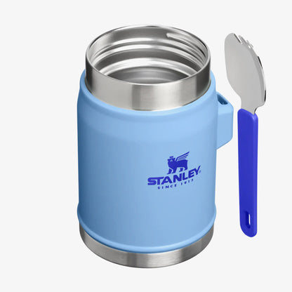 Stanley The Legendary Food Jar + Spork 0.4l Unisex Mavi Termos