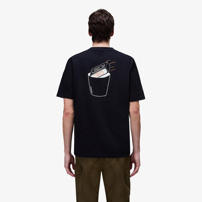 Napapijri S-sol Erkek Siyah T-shirt