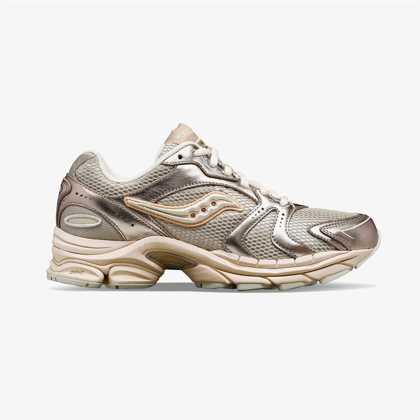 Saucony Progrid Triumph 4 Kadın Bej Spor Ayakkabı