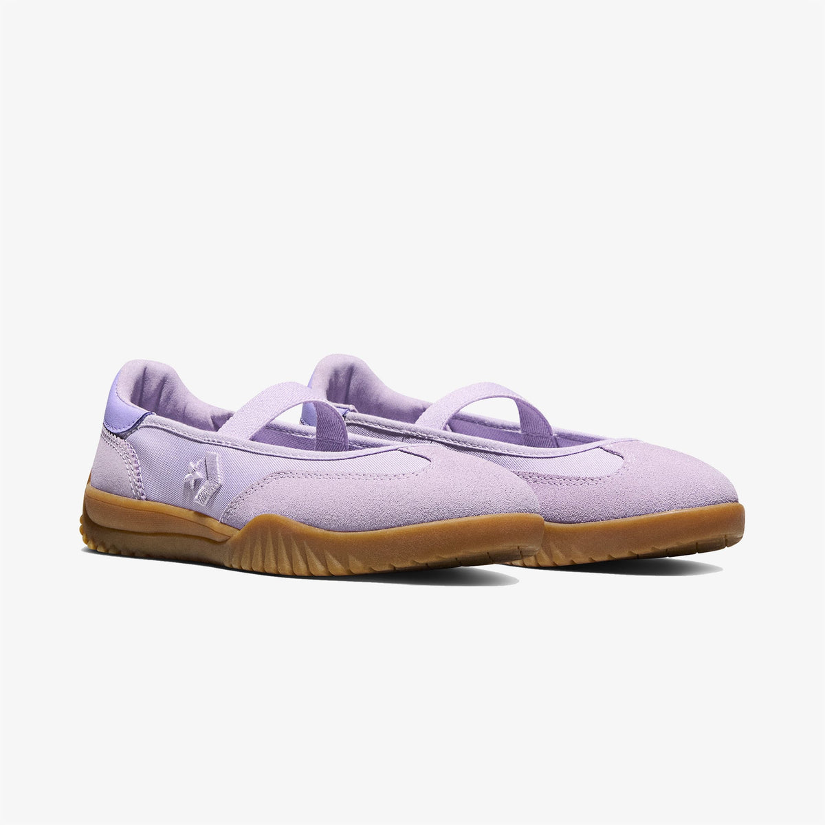 Converse Run Star Trainer Unisex Mor Süet Babet