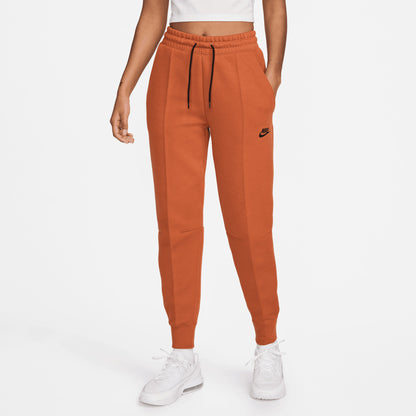 Nike Sportswear Tech Fleece Kadın Turuncu Eşofman Altı