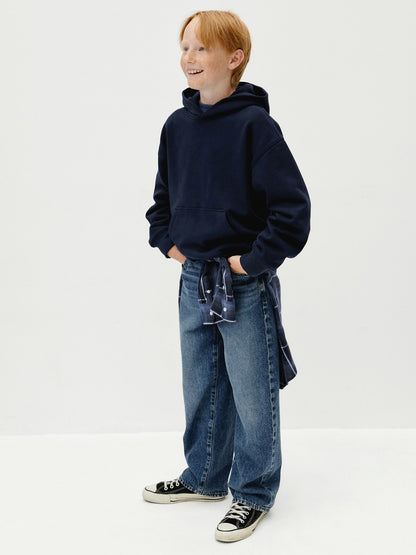 Mavi Baggy Jean Pantolon