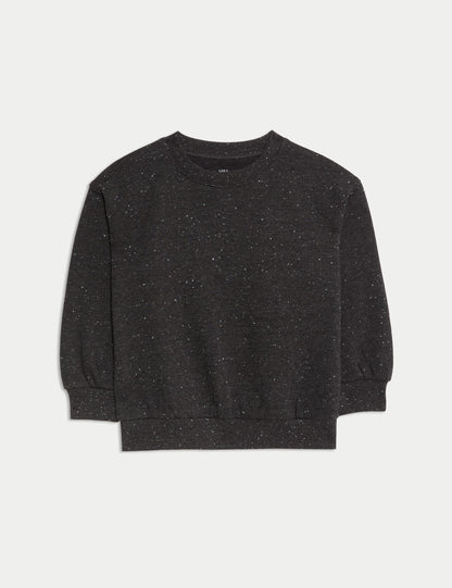 Pamuk Karışımlı Sweatshirt (2-8 Yaş)