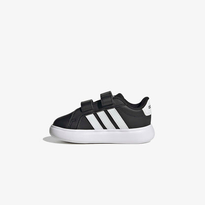 Adidas Grand Court 3.0 Bubble Comfort Çocuk Siyah Spor Ayakkabı