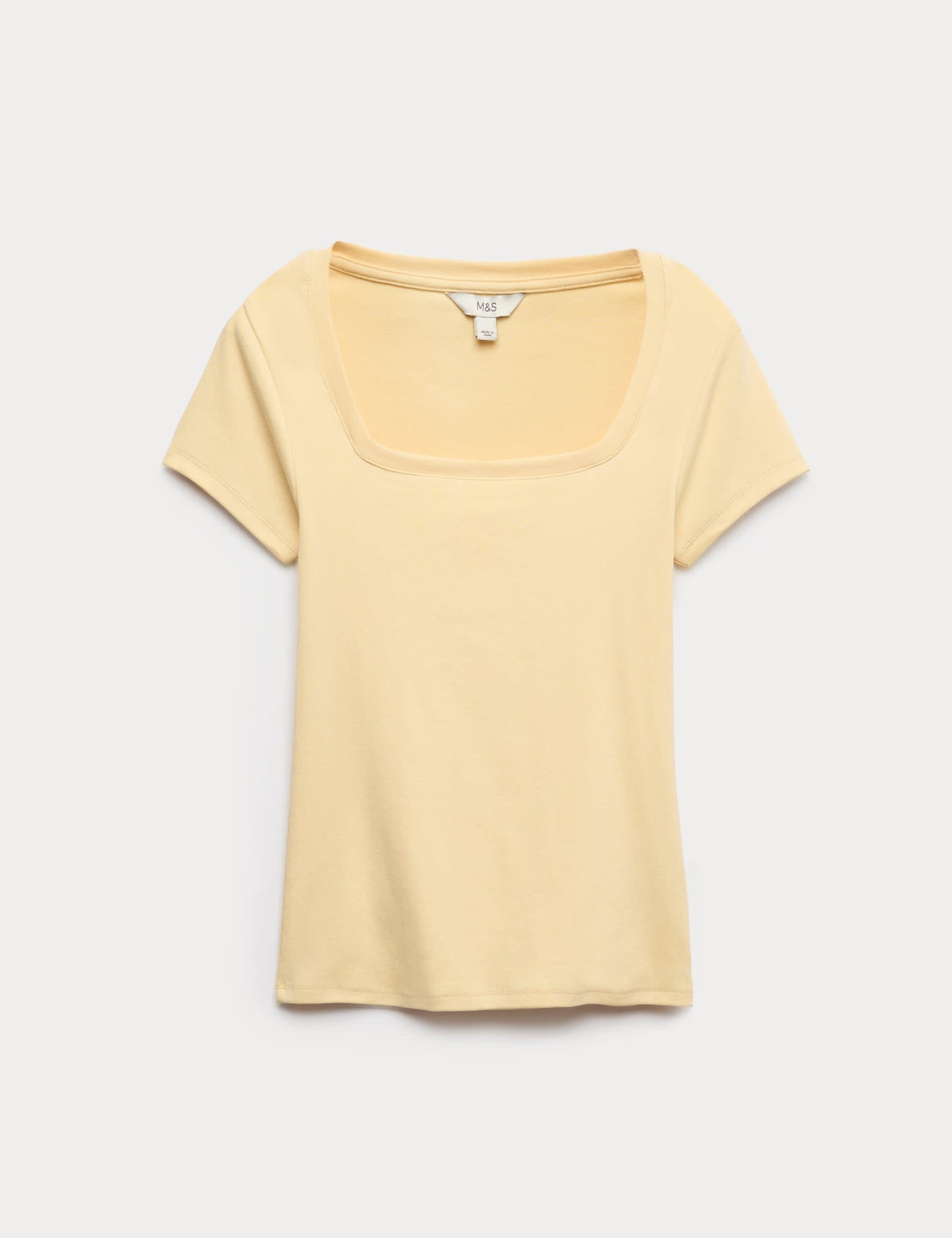 Pamuk Karışımlı Kısa Kollu T-shirt