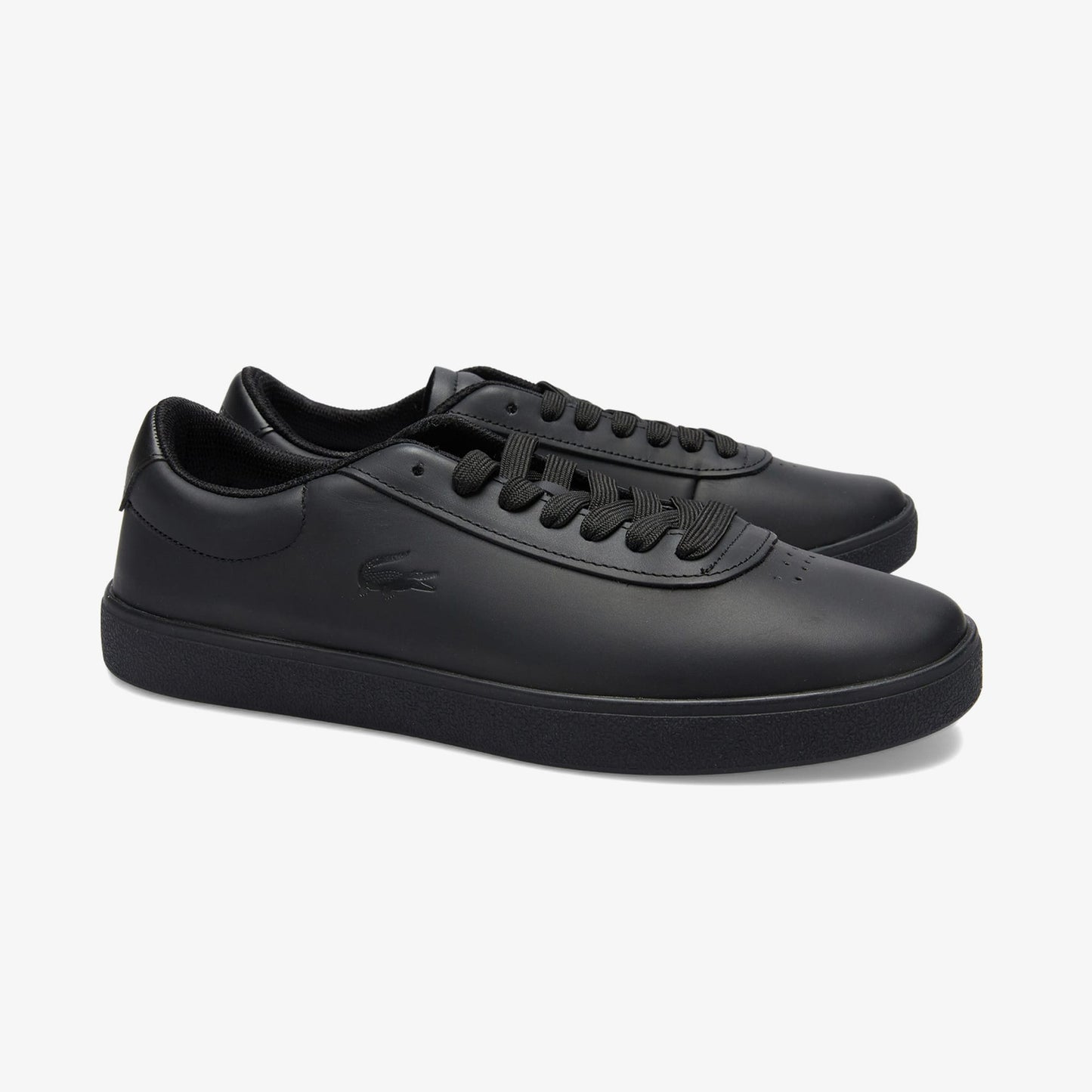 Lacoste Baseshot Evo Leather Erkek Siyah Sneaker