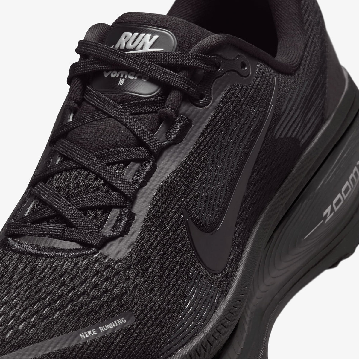Nike Vomero 18 Kadın Siyah Koşu Ayakkabısı