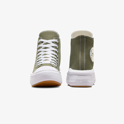 Converse Chuck Taylor All Star Move Platform Unisex Haki Sneaker