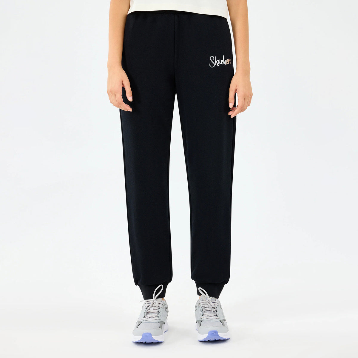 Skechers Lw Fleece Çocuk Siyah Eşofman Altı