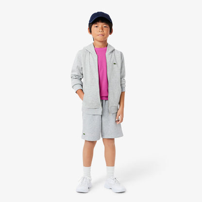Lacoste Çocuk Bisiklet Yaka Pembe T-shirt