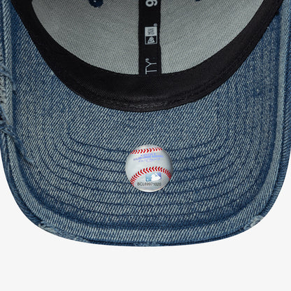 New Era Acid Wash Denim 9forty Unisex Mavi Şapka