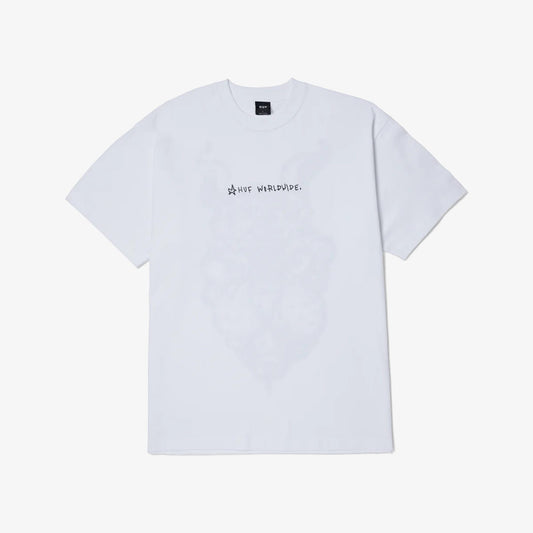 Huf Ferrell Erkek Beyaz T-shirt