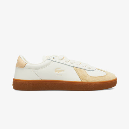 Lacoste Baseshot Pro Leather Kadın Bej Sneaker