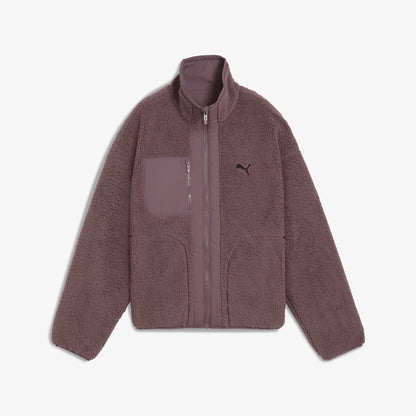 Puma Reversible Kadın Mor Ceket