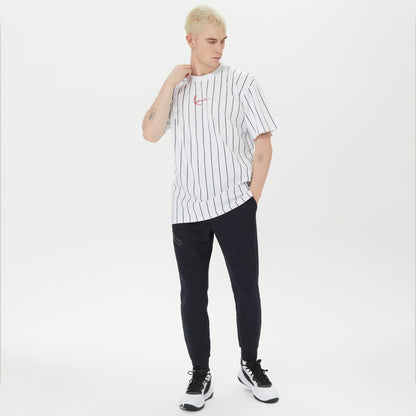 Karl Kani Small Pinstripe Erkek Beyaz T-shirt