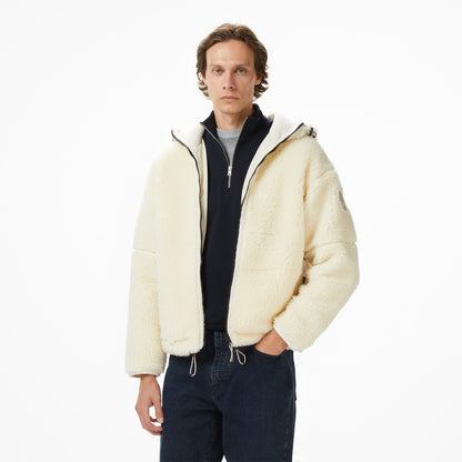 Napapijri T-tires Fzh Erkek Krem Polar Ceket