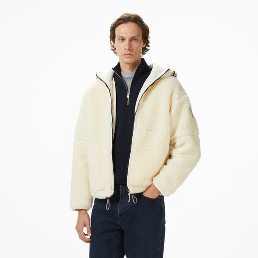Napapijri T-tires Fzh Erkek Krem Polar Ceket