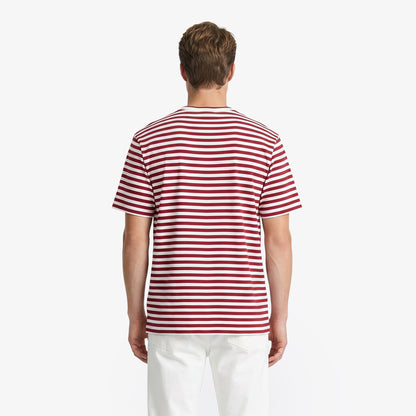 Lacoste Relaxed Fit Erkek Bordo T-shirt