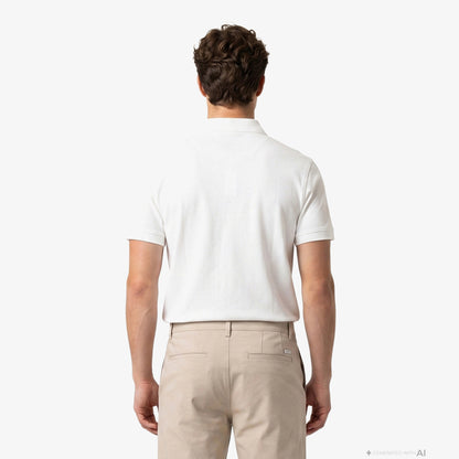 Armani Exchange Erkek Beyaz Polo
