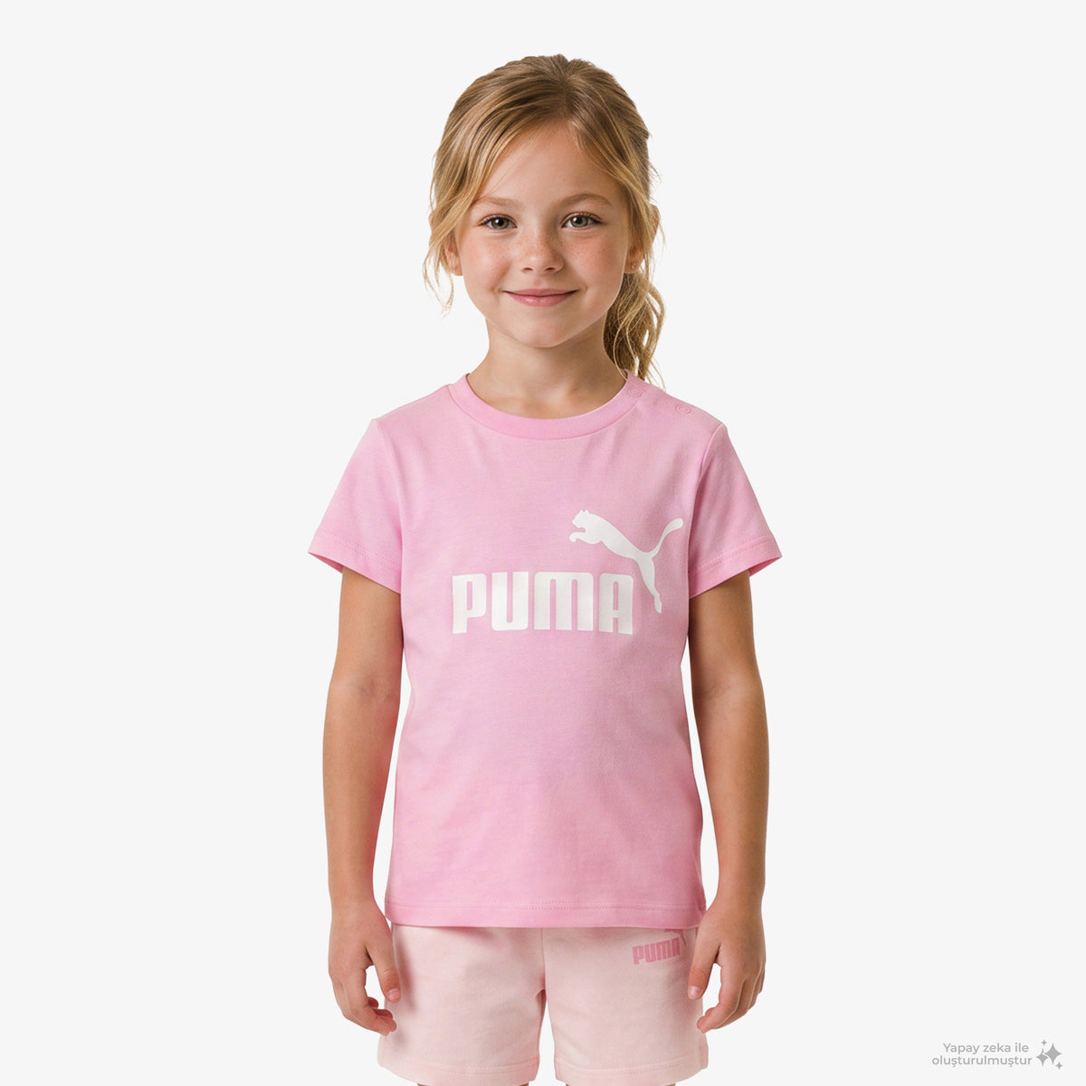 Puma Essentials Çocuk Pembe Eşofman Takımı