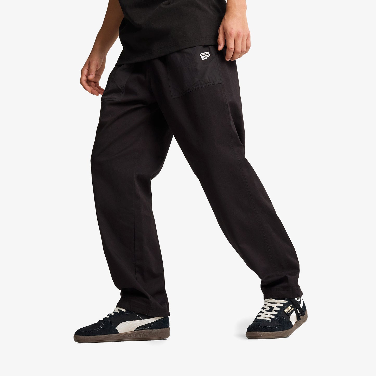 Puma Downtown Parachute Unisex Siyah Pantolon
