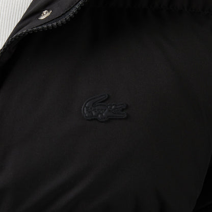 Lacoste Kadın Kapüşonlu Siyah Mont