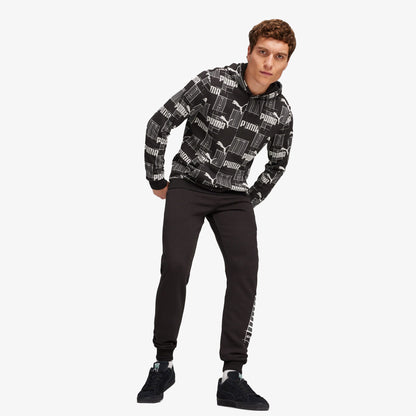 Puma Essentials Logo Lab Erkek Mavi Eşofman Altı