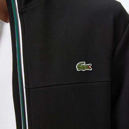 Lacoste Erkek Slim Fit Fermuarlı Siyah Sweatshirt