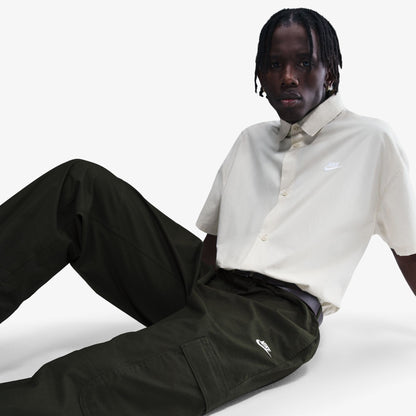 Nike Sportswear Club Dokuma Erkek Yeşil Kargo Eşofman Altı