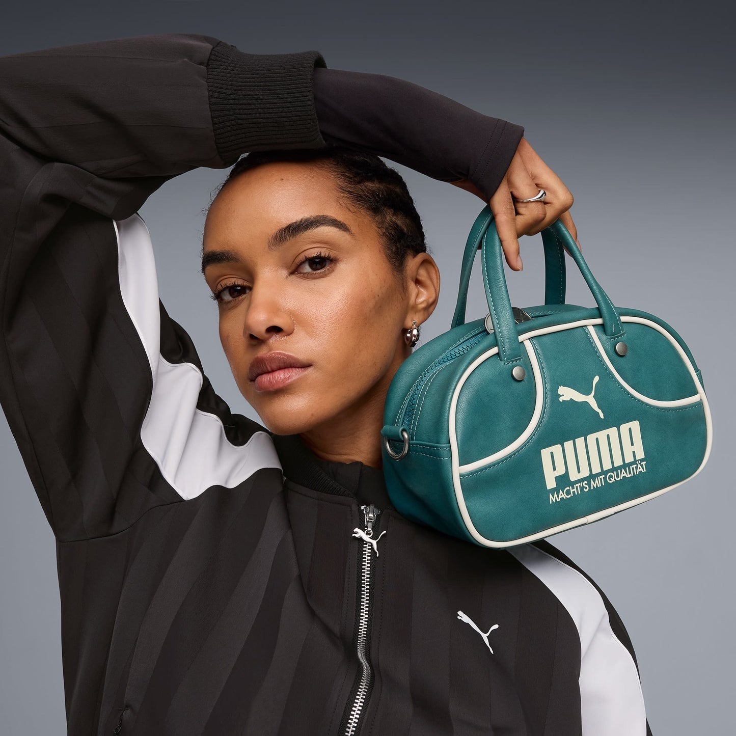 Puma 1976 Archive Mini Grip Unisex Yeşil Spor Çantası