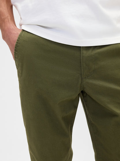 Yeşil Slim Khaki Pantolon