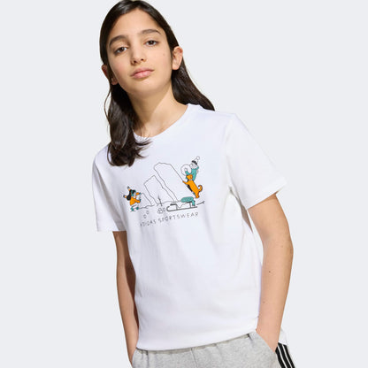 Adidas Sports T Unisex Beyaz T-shirt