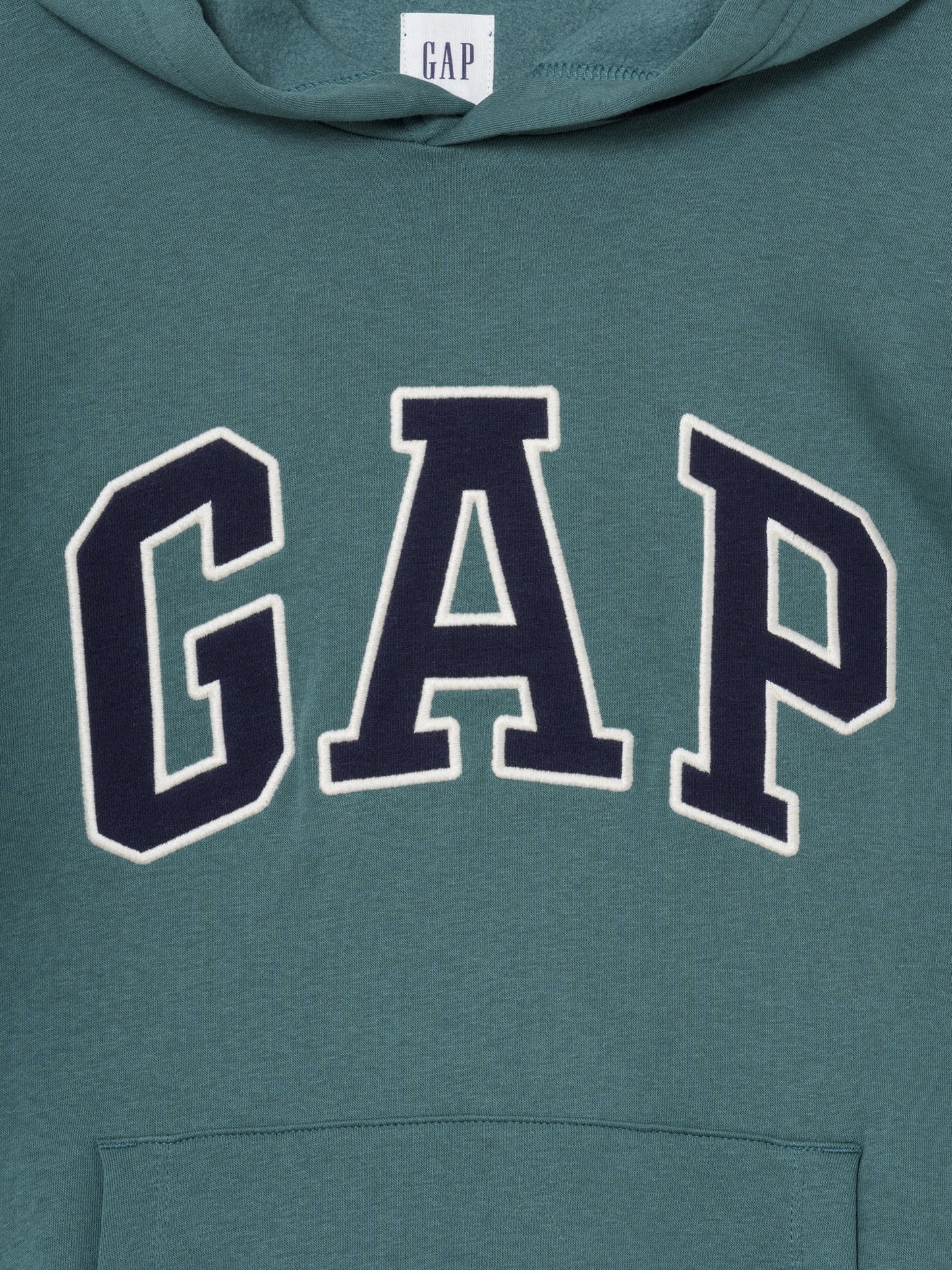 Yeşil Relaxed Gap Logo Sweatshirt