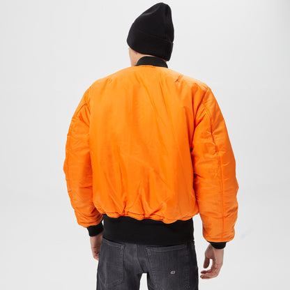 Alpha Industries Ma-1 Flight Erkek Siyah Ceket