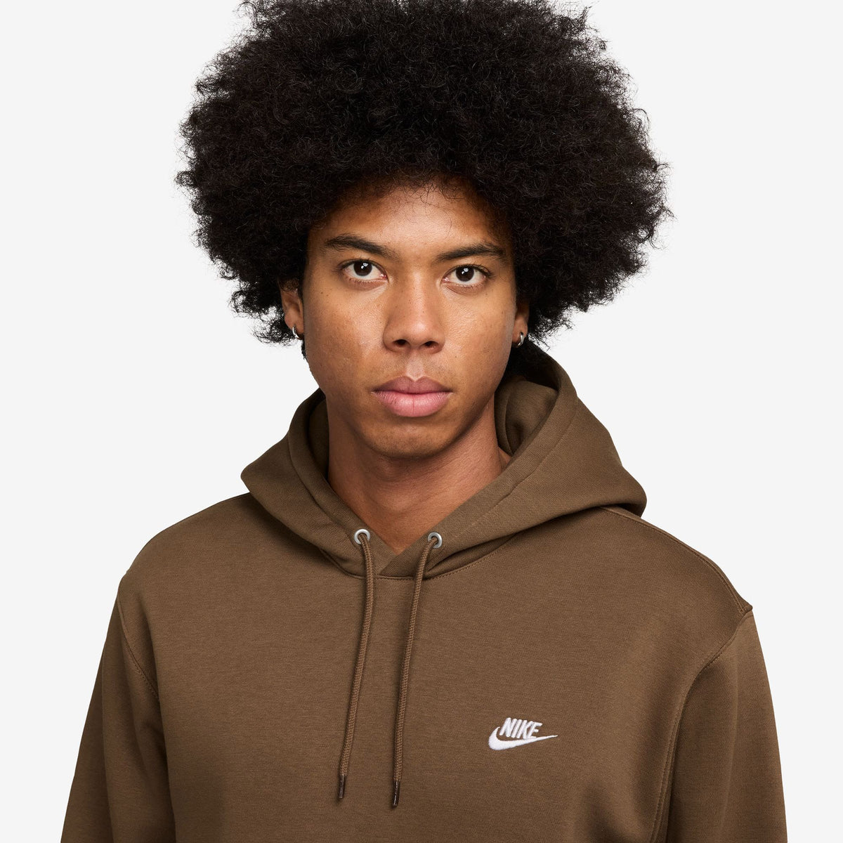 Nike Club Erkek Kahverengi Sweatshirt