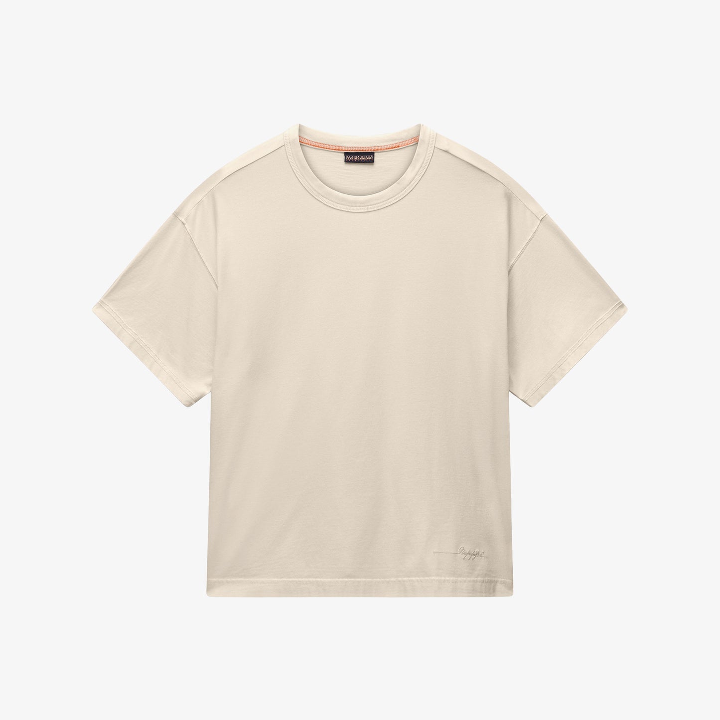 Napapijri S-miroir Kadın Sarı T-shirt