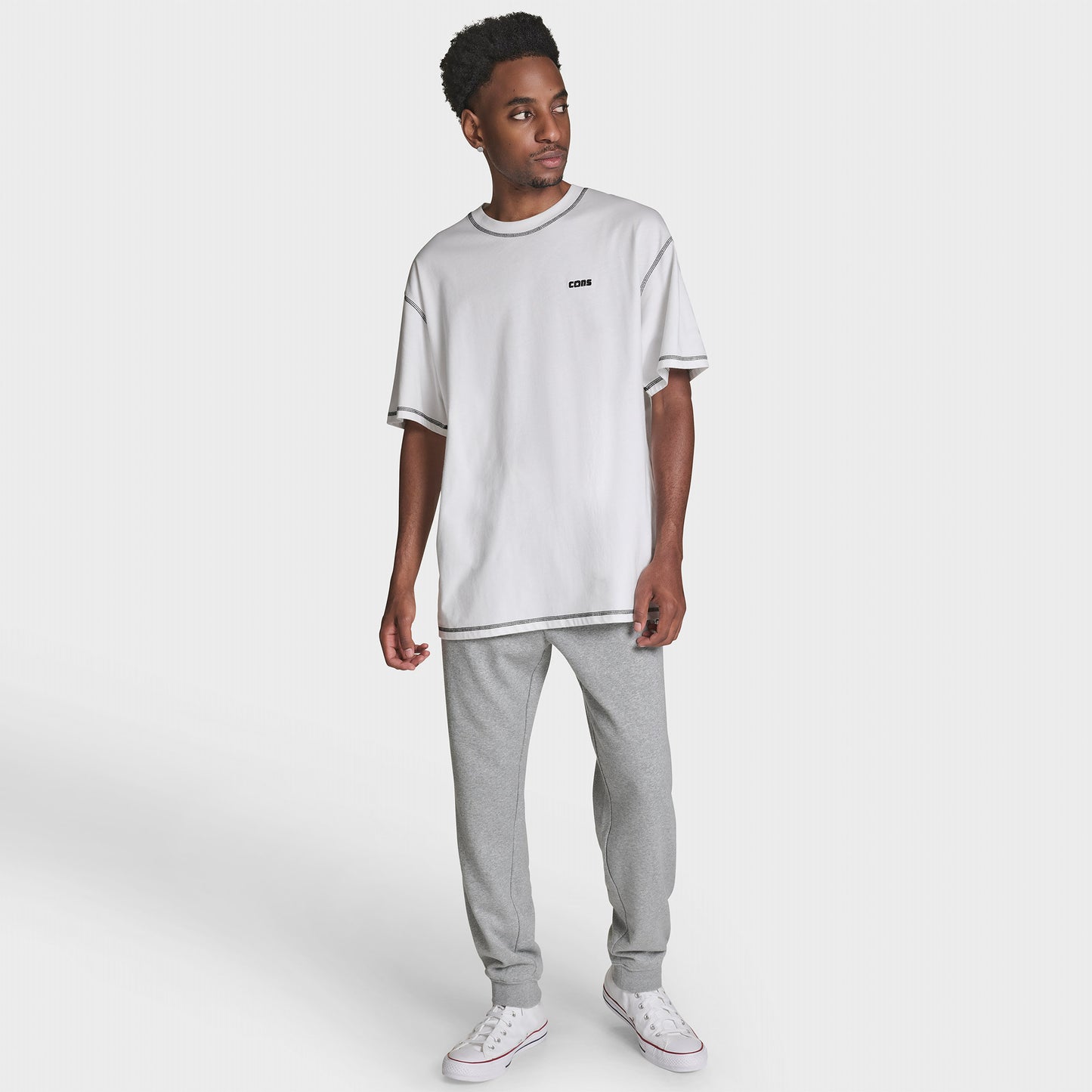 Converse Erkek Beyaz T-shirt
