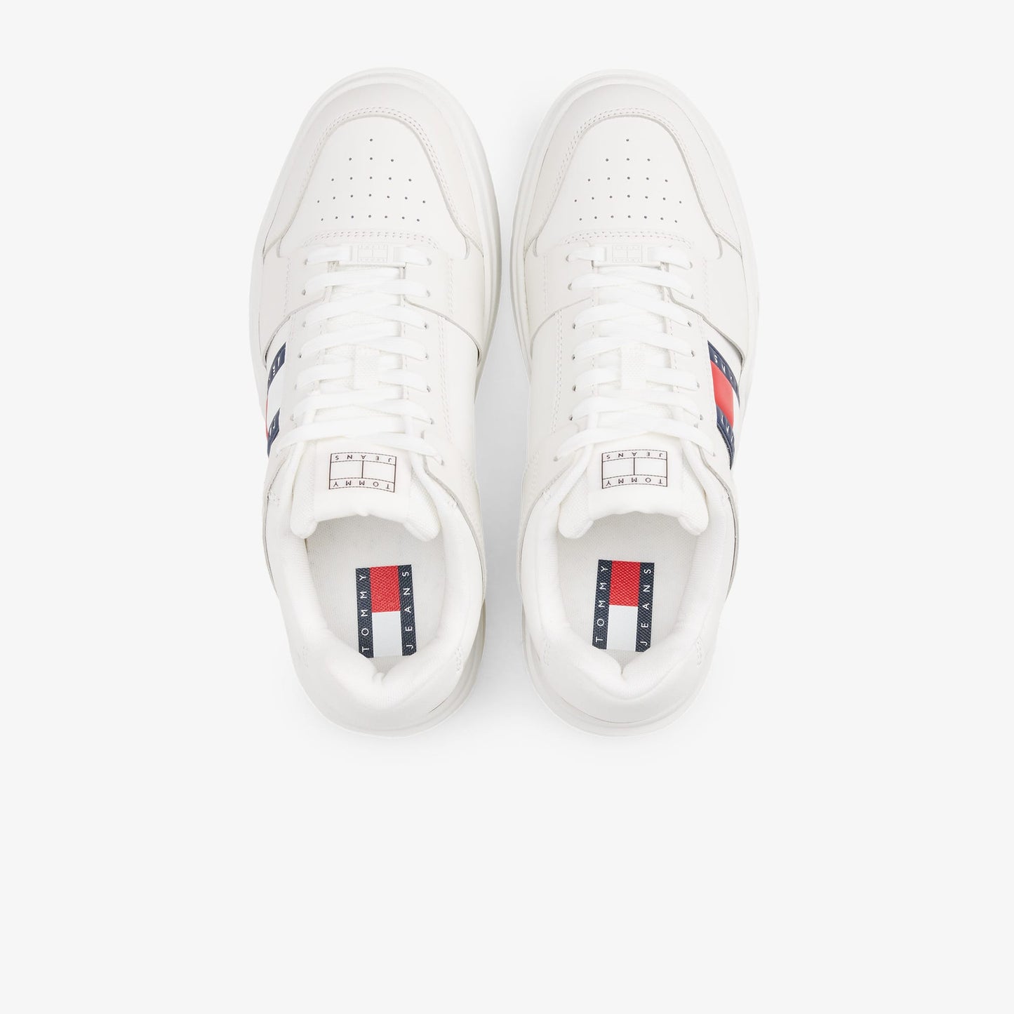 Tommy Hilfiger The Brooklyn Leather Essentials Erkek Beyaz Spor Ayakkabı