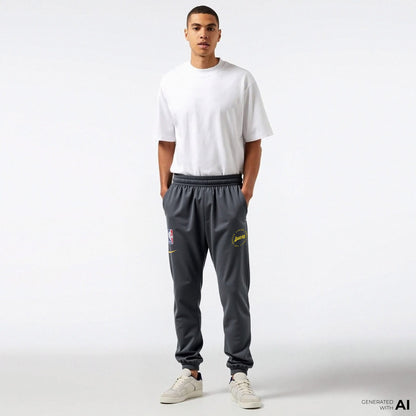 Nike Los Angeles Lakers Spotlight Dri-fit Nba Erkek Siyah Eşofman Altı