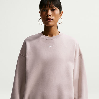Nike Studio Fleece Kadın Kahverengi Sweatshirt
