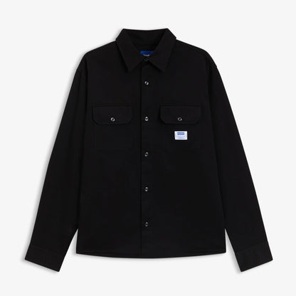 Hugo Boss Twill Ekynone Relaxed Fit Erkek Siyah Gömlek