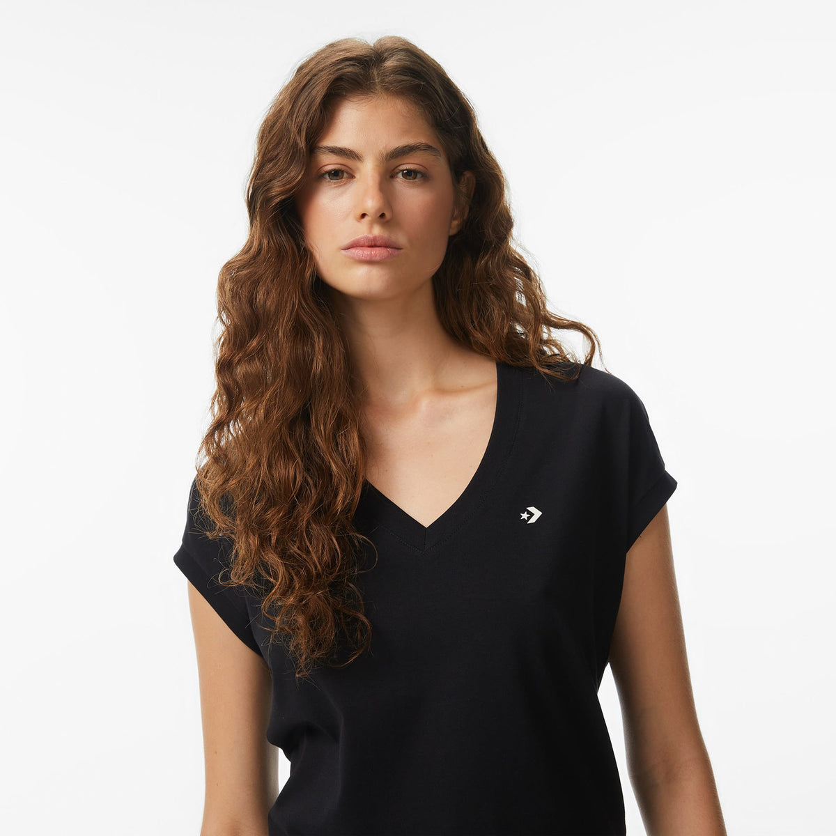 Converse Kadın Siyah T-shirt